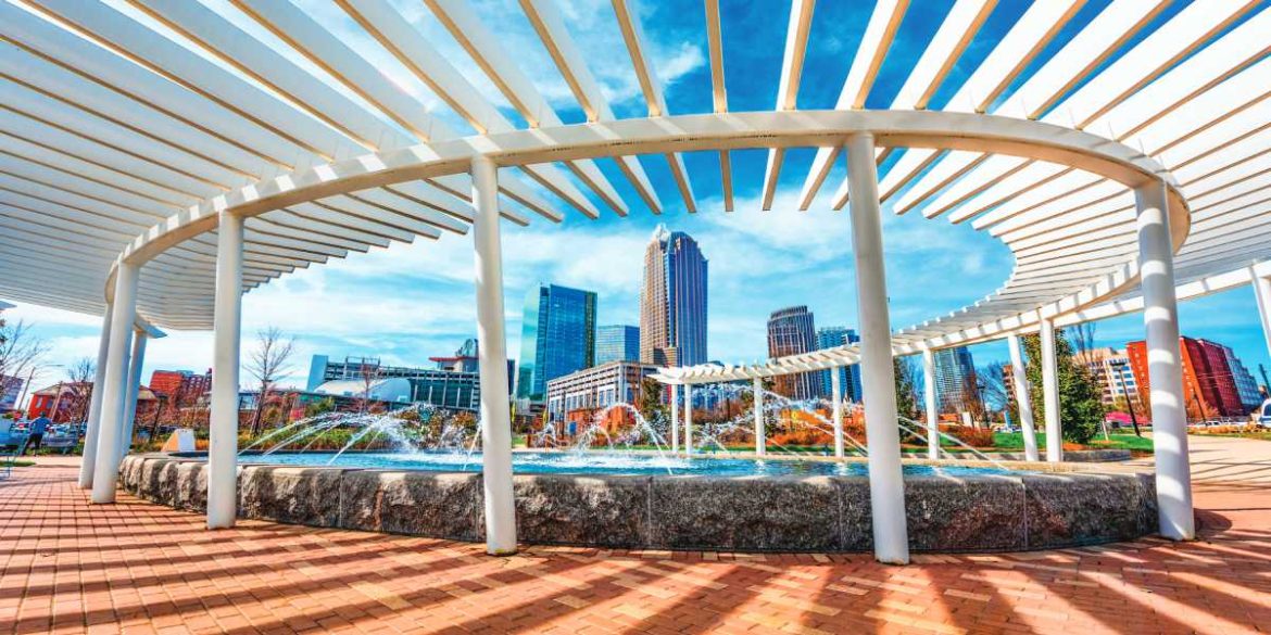 Ward Park in Uptown Charlotte (Photo by Kevin Ruck)